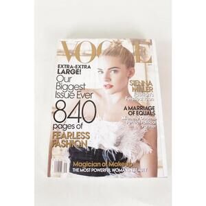 07' Vogue September Sienna Miller Magazine